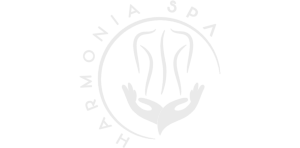 Logo von Harmonia Spa – exklusives Branding für Wellness & Entspannung.